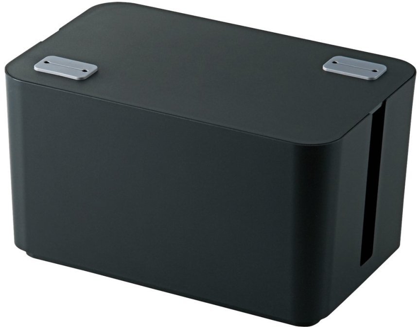 ELECOM エレコム 5個セット エレコム ケーブルボックス(4個口) EKC-BOX002BKX5