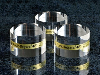 Audio Replas オーディオリプラス OPT-GR-SS3P インシュレーター (3個1組) 超高純度・最高峰GR-SS続きもの 鏡面大成