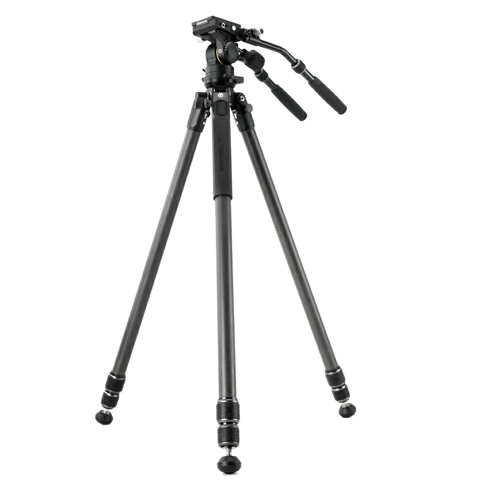 ※メーカー在庫限りのため完売の際はご容赦ください VANGUARD バンガード 【メーカー在庫限り】ALTA PRO 3VL 303CV18 大型30脚径三脚 ビデオ雲台VEO PV-18付属 カーボン 3段 レベリングベース 油圧式 プロフェッショナル アルカスイス互換 42,483円