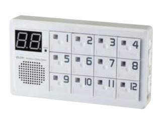 ELPA 朝日電器 ＥＬＰＡ 無線電話鐘 12ＣＨ受付器 ＥＷＳ-Ｐ70