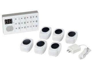 ELPA 朝日電器 ＥＬＰＡ ワイヤレスチャイム 12ＣＨ受信器セット ＥＷＳ-Ｓ7035｜エムスタ