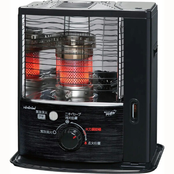 TOYOTOMI RS-W29N-B ブラック 楽天市場】トヨトミ 石油ストーブ RS-W29N(B) ブラック