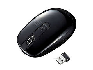 サンワサプライ 【5個仕掛ける】 サンワサプライ 申し受ける式無線電話青色LED二十日鼠 MA-WBL118BKX5