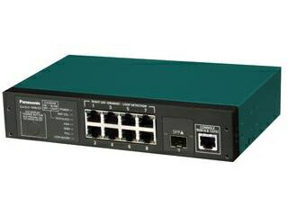 パナソニックEWネットワークス 10/100/1000Mbps8ポート＋ SFP1スロット ギガスイッチイングハブSwitch-M8eGi  PN28080i