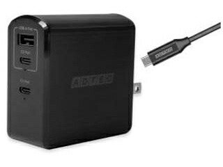 ADTEC アドテック PD3.0 充電器 105W対応 Type-Cケーブルセット ブラック APD-A105AC2-wC-BK