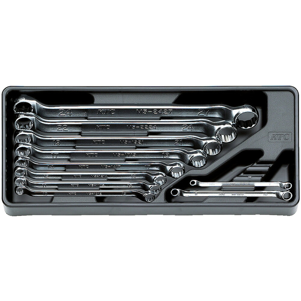 KYOTO TOOL 京都機械工具 KTC めがねレンチセット［10本組］ TM510