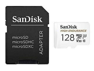 THANKO サンコー ドライブレコーダーに最適な高耐久microSDカード128GB SP128GBS