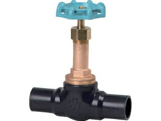 Yamato Valve/大和バルブ ダイレクトゲートバルブ(10K 青銅 給水 日水協認定品)25A B10EGN 25A