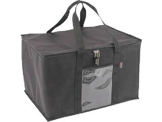 SE 三栄産業 折り畳みコンテナバッグ 50L 黒 WS-CB50-01