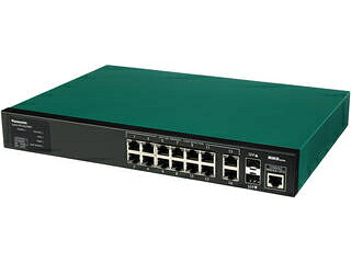パナソニックEWネットワークス 給電機能付 14ポート+SFP2スロット スイッチングハブ SK-EML12TPoE+ PN28128S