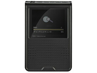 WINTECH 廣華物産 TVR-L39M ブラック 防災機能/録画機能搭載2.8インチ液晶付きワンセグテレビ（AM/FM付） TVRL39M