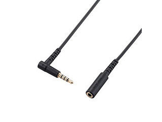 エレコム 【5個セット】 エレコム マイク対応ヘッドホン・イヤホン用延長コード EHP-35EL4P20BKX5