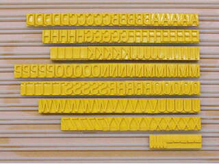 TECHNOMARK 山崎産業 活字SA-8(英字セット) KJ-SA-08