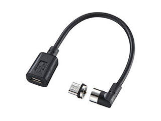 サンワサプライ 【5個セット】 サンワサプライ Magnet脱着式microUSB変換アダプタケーブル AD-MMG01X5