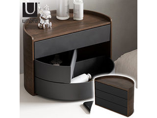 Entrex アントレックス アンブラ ムーナストレージボックス ブラック 21014748048 umbra