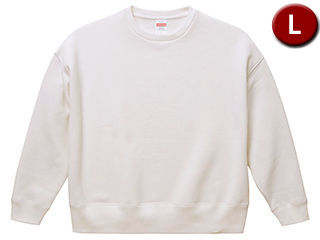 United Athle/ユナイテッドアスレ 10.0オンス T/C ビッグシルエット スウェット Lサイズ (ホワイト) 562701-1 4,925円