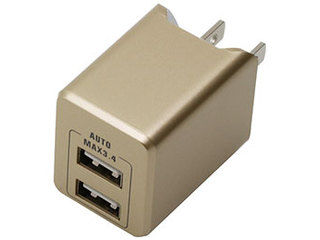 BAUT 【5個セット】BAUT PREMIUM USB2ポートAC3.4A GD BAC2U34GDX5 7,419円