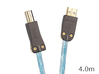 SUPRA スープラ USB 2.0 EXCALIBUR 4.0m　高品質HIGH SPEED USB2.0ケーブル