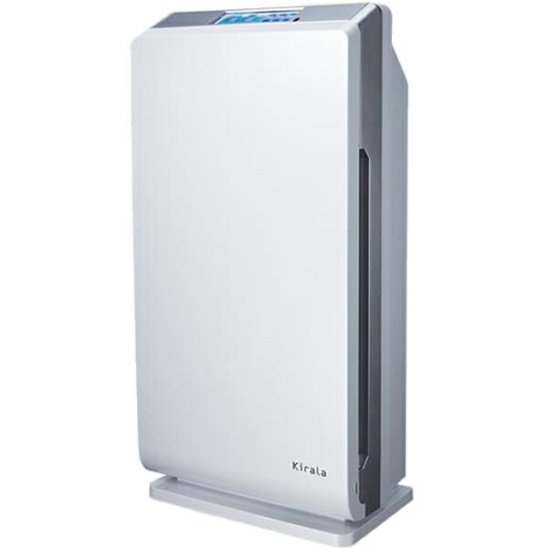 15〜45畳までのオゾン除菌、15畳までの空気清浄に対応 Kirala キララエアー KAH-129 ハイブリッド空気清浄機 「Aria Pro S」アリア プロ S ホワイト【代引不可】 仕入れ先直送品のため【単品購入のみ】【クレジット払い、銀行振り込みのみ】 【こちらの商品は、離島の配送が画像