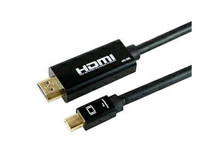 HORIC 5個書き割り HORIC Mini Displayport→HDMI取り替えっこ有線テレビ 3m Mini Displayport to HDMI MDPHD30-177BKX5