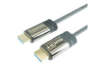 HORIC ホーリック 光ファイバー HDMIケーブル 10m メッシュタイプ グレー HH100-601GY