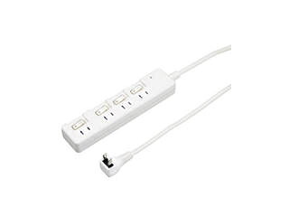 YAZAWA 【5個仕掛ける】 YAZAWA 雷差し固める付4個口節電水道栓3m白いことH8KS443WHX5