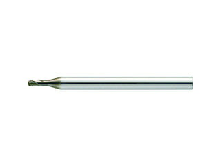 UNION TOOL/ユニオンツール HMGコート2枚刃高硬度材加工用ロングネックボール HGLB20015-003 R0.075×有効長0.3×刃長0.12×首径0.14×全長45|エムスタ