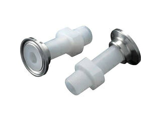 Flon フロンケミカル フッ素樹脂(PFA)ヘルール×おねじジョイントR1/4 NR2118-001 41,627円