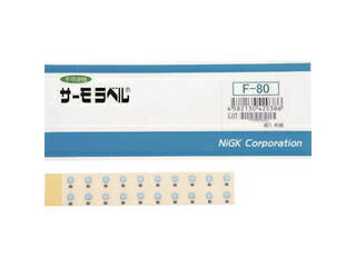 NiGK/日油技研工業 サーモラベル1点表示/小型屋外対応型 不可逆性 95度 F-95