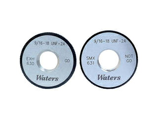 Waters/ウォーターズコーポレーション ユニファイねじ用リングゲージ(UNF) WR5/16-24UNF2A