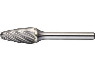 TRUSCO/トラスコ中山 超硬バー 砲弾型 Φ16X刃長25X軸6 アルミカット TA3C160