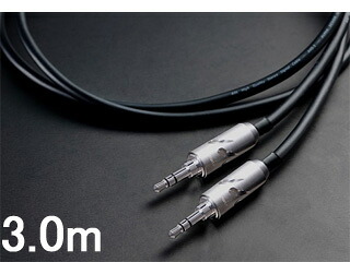 ADL アルファデザインラブス 納期2～3週間かかります iHP-35II　両端3.5mmステレオミニジャック　3.0m｜エムスタ