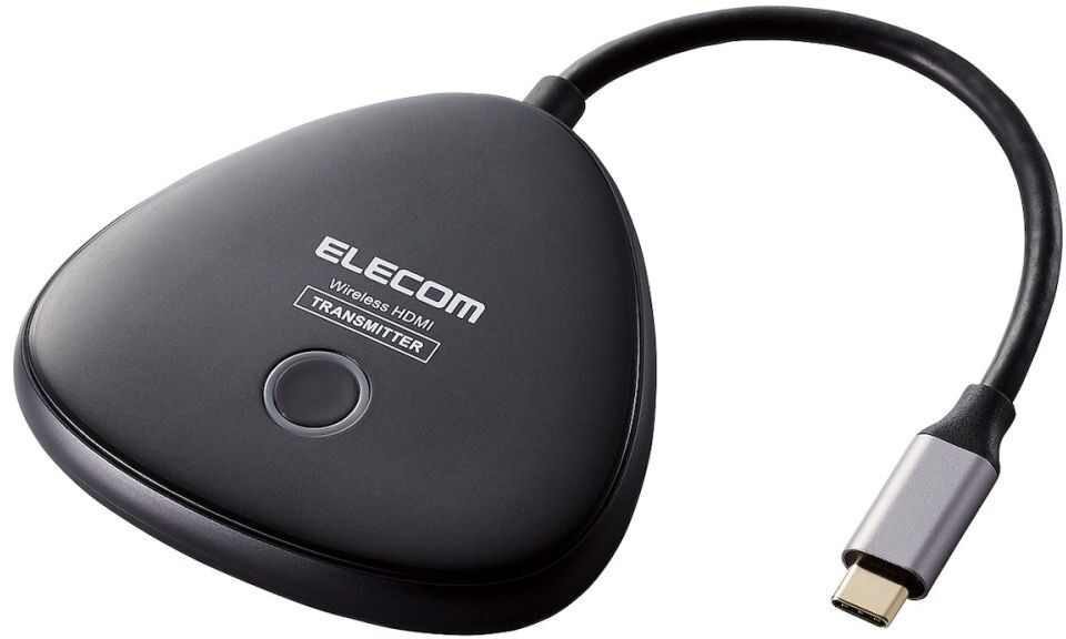 ELECOM ワイヤレスHDMIエクステンダー DH-WLRX1BK ワイヤレスHDMI(R)エクステンダー(受信機) - DH-WLRX1BK