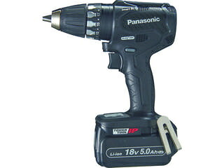 Panasonic パナソニック デュアル 18V5.0Ah 申し受ける式せん孔機１番ウッド 黒 EZ74A3LJ2G-B