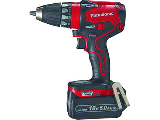Panasonic パナソニック デュアル 18V5.0Ah 充電式ドリルドライバー 赤 EZ74A3LJ2G-R