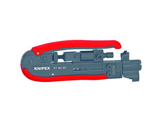 KNIPEX クニペックス コンプレッションツール同軸端子用 9740-20SB