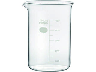 HARIO ハリオサイエンス ビーカー 目安目盛付 5000ml B-5L-SCI