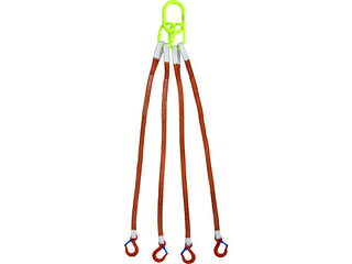 TAIYO 大洋製器工業 【代引不可】4本吊 インカリフティングスリング4等級 5t用×1.5m(1013224) 4ILS 5TX1.5-4K