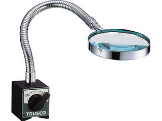 TRUSCO トラスコ中山 磁石付虫眼鏡 倍率2倍 TMK-80