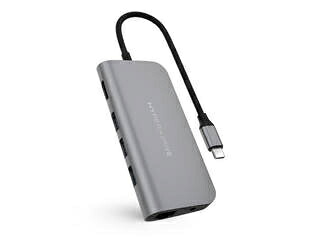 Hyper ハイパー HyperDrive Power 9in1 USB-C Hub HP-HD30FGRAY