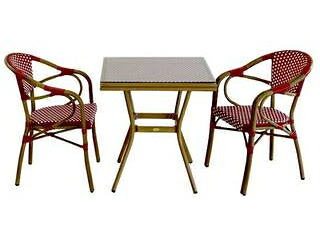 納期未定 住まいスタイル スクエアテーブル3点セット プレジール PLS-S70-3PSET-RED レッド 同梱注文不可 カード払い限定 沖縄・北海道・離島お届け並びに時間指定不可|エムスタ