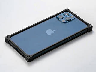 ギルド絵図面 ソリッドバンパー for iPhone 12/12 Pro 黒いこと GI-428B スマートフォン・タブレット-スマートフォン・携帯電話アクセサリー-液晶保護フィルム