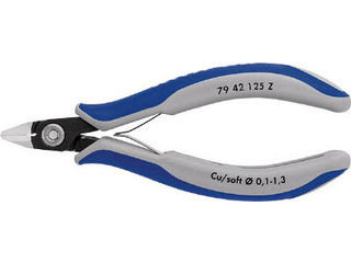 KNIPEX クニペックス 精密エレクトロニッパー 125mm 7942-125Z|エムスタ