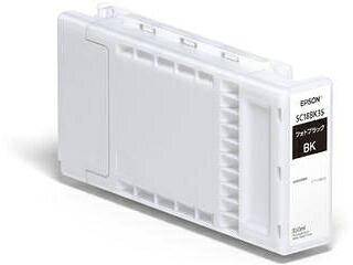 EPSON エプソン SureColor用 インキ薬莢/350ml（映し絵黒いこと） SC18BK35