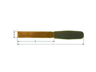 AMPCO アンプコ 防爆パテナイフ 75x130mm JD1075B