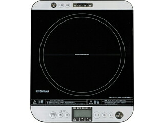 IRIS OHYAMA アイリスオーヤマ IHC-T61-B ブラック 卓上IHコンロ 対面操作式 1400W