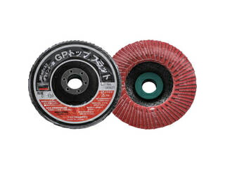 TRUSCO/トラスコ中山 GPトップフラット セラミック #120 Φ100 10枚入 GPF100-C120