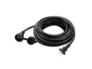 YAZAWA 5個セット YAZAWA 防雨型延長コード1個口10mブラック H7RP1010BKX5