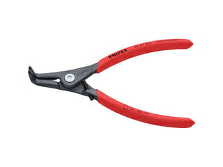 KNIPEX クニペックス 8 -13mm 軸用スナップリングプライヤー 曲 4941-A21