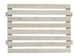 住まいスタイル ボーダーフェンス　スプレッド フェンス単品販売 SFBF1000WHT ホワイト 同梱注文不可 カード払い限定 沖縄・北海道・離島お届け並びに時間指定不可